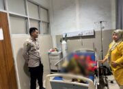 Sidokkes Polres Soppeng Laksanakan Hospital Visit Personel yang Menjalani Perawatan