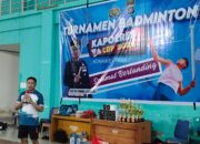 Turnamen Badminton Kapolres Konut Cup 2026 resmi dimulai, Ajang Perkuat Sinergitas Bersama Masyarakat