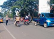 POLSEK LILIRILAU LAKSANAKAN PENGATURAN LALU LINTAS PAGI HARI
