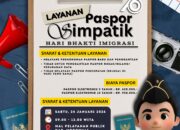 Buat Paspor Dihari Libur? Yuk Manfaatkan Layanan Paspor Simpatik