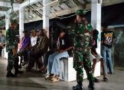 TNI Hadir di Tengah Masyarakat, Koramil 1413-03/Kapontori Gelar Patroli Malam