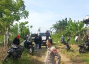 Personel Polsek Maiwa Laksanakan Pengawalan Aksi Demo Aliansi AMPU di Mapolres Enrekang