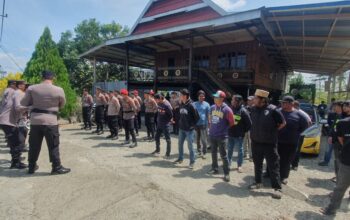 Polisi Dampingi Pembukaan Akses Bendungan Paselloreng, Jaga Kepentingan Warga Tetap Terlayani