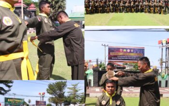 Semangat Ksatria, Prajurit Jajaran Korem 143/HO Ikuti Uji Kenaikan Tingkat Pencak Silat Militer