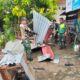 Tindak Lanjut Perintah Dandim 1413/Buton, Koramil 1413-01/Wolio Sigap Tangani Dampak Angin Puting Beliung di Kelurahan Sulaa
