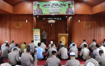 Polres Soppeng Gelar Peringatan Isra Mi’raj Nabi Muhammad SAW 1447 H / 2026 M