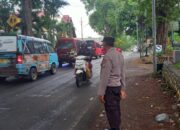 Polsek Jajaran Polres Soppeng Laksanakan Pengaturan Lalu Lintas Pagi Hari, Wujudkan Keamanan dan Keselamatan Pengguna Jalan