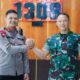 Kapolres Banggai Berkunjung Ke Markas Kodim 1308 LB Tingkatkan Jalinan Silaturahmi