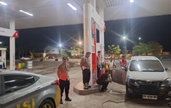 Patroli Blue Light, Polsek Maniangpajo Tegaskan Komitmen Jaga Keamanan Wilayah