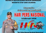 Kapolres Banggai : Selamat Hari Pers Nasional, Tegaskan Pers Sehat, Ekonomi Berdaulat, Bangsa Kuat