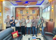 Kapolres Banggai Terima Kunjungan Silaturahmi Pimpinan BRI Cabang Luwuk