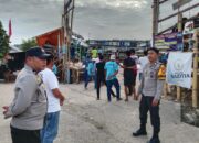 Dukung Kegiatan Olahraga, Personel Polsek Alla Laksanakan Pengamanan Turnamen Bola Voli