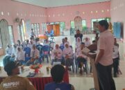 KBO Resnarkoba Polres Sinjai Ajak Para Siswa Hidup Sehat Tanpa Narkoba Saat Sosialisasi di MA Songing.