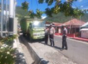 Satlantas Polres Banggai Olah TKP Kecelakaan, Remaja Putri Tewas Usai Tabrak Truck Parkir
