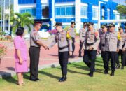 Polres Banggai Gelar Upacara Kenaikan Pangkat Pengabdian, Wakapolres Pesan Loyalitas dan Teladan