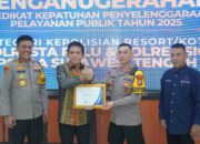 Ombudsman RI Anugerahkan Predikat Kepatuhan Pelayanan Publik Tahun 2025 kepada Polres Sigi