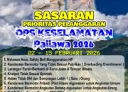 Wujudkan Tertib Lalulintas : Kasat Lantas Polres Enrekang Sampaikan Sasaran Prioritas Operasi Keselamatan Pallawa 2026