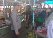 Polsek Lalabata Laksanakan Pengamanan Pasar Sentral Jaga Kamtibmas dan Stabilitas Bahan Pokok