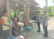 Wujudkan Kamtibmas Kondusif, Kasat Binmas Sambangi Warga Kelurahan Lewaja