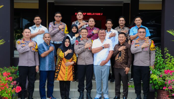 Kapolres Banggai Terima Kunker Komisi I DPRD Sulteng