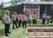 Dukung Program Ketahanan Pangan, Kapolres Buton Cek Tanaman Uwi Ungu di Pekarangan P2L Bhayangkari