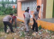 KERJA BAKTI (KURVEI) FASILITAS UMUM DI ALUN ALUN LAPANGAN SEPAKBOLA MALUA KEL.MALUA KEC.MALUA