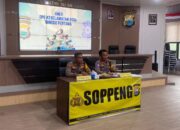Polres Soppeng Gelar Anev Minggu I Operasi Keselamatan Pallawa 2026