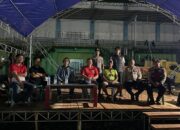 Jaga Kondusifitas Turnamen Mini Soccer, Personel Polres Konawe Utara Intensifkan Patroli Malam