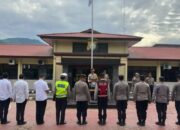 Wakapolres Enrekang Pimpin Apel Pagi, Tekankan Disiplin dan Dukungan Program Pemerintah