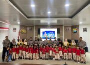 Tanamkan Tertib Berlalu Lintas Sejak Dini, Satlantas Polres Soppeng Gelar Polisi Sahabat Anak Bersama Kelompok Bermain Masita