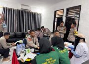 Jaga Kebugaran Anggota, Sidokkes Polres Konawe Utara Gelar Program “Goes To Polsek” di Lasolo