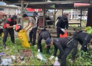 Gerakan Indonesia Asri, TNI Polri dan Pemerintah Desa Gelar Bersih-bersih