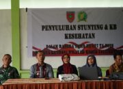 Satgas TMMD 127 Kodim 1417/Kendari Gelar Penyuluhan Stunting dan KB di Nambo