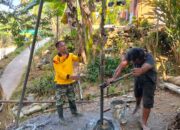 Wujudkan Mimpi Warga, Satgas TMMD 127 Kodim Kendari Hadirkan Sumber Kehidupan di Tondonggeu