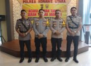 Estafet Kepemimpinan, Iptu Hery Mulyanto Resmi Jabat Kasat Lantas Polres Konawe Utara