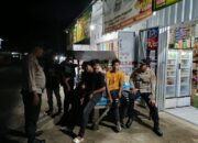 Kapolsek Takkalalla Pimpin Patroli di Poros Paneki, Ajak Warga Jaga Kondusifitas Ibadah Tarawih