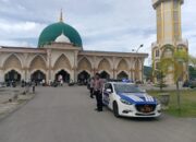 Polres Banggai Amankan dan Dukung Pawai Tarhib Ramadhan Lintas Komunitas 2026