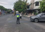 Pelayanan Pagi Sat Lantas Jelang Ramadhan, Pengendalian Arus Lalin Demi Keselamatan Pengguna Jalan