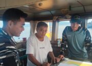 Lanal Kendari Pastikan Kepatuhan Administrasi TB. SM XI/TK Dargon Sea, Tidak Ditemukan Unsur Pidana