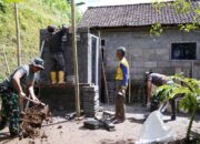 Wujud Kepedulian TNI, Satgas TMMD Ke 127 Bangun MCK Layak Untuk Warga Desa Krisik