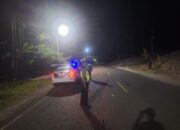 Patroli Subuh Bubarkan Aksi Balap Liar, Kasat Lantas Polres Banggai Ingatkan Peran Orang Tua