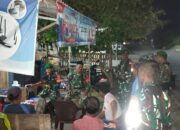 Koramil 1413-04/Mawasangka Gandeng Komduk, Ciptakan Rasa Aman di Tengah Masyarakat