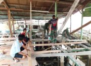 Wujudkan Mimpi Warga Satu Persatu, Satgas TMMD 127 Kodim 1417/Kendari Percepat Tahap Renovasi RTLH