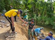 Satgas TMMD 127 Kodim 1417/Kendari Percepat Pembangunan Talud Guna Cegah Longsor