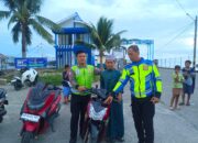 Antisipasi Terjadi Balapan Liar, Satlantas Polres Palopo Patroli Usai Shalat Subuh