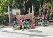 Akselerasi Pembangunan Sanitasi, Satgas TMMD 127 Kendari Rampungkan Struktur MCK di Sambuli