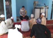 Melalui Program Polisi Santri, Bhabinkamtibmas Polres Enrekang Bripka Syaepul. S Menyampaikan Pesan Pesan Kamtibmas