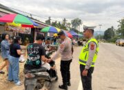 Berikan Rasa Aman di Bulan Suci, Personel Polres Konawe Utara Hadir Jaga Kamtibmas Jelang Berbuka