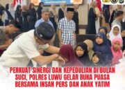 Perkuat Sinergi dan Kepedulian di Bulan Suci, Polres Luwu Gelar Buka Puasa Bersama Insan Pers dan Anak Yatim