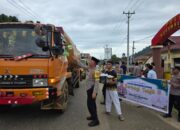Polres Morowali Utara Bersama Bhayangkari Cabang Morut Berbagi Takjil Gratis